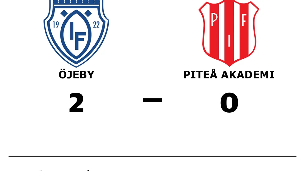 Öjeby IF vann mot Piteå Akademi