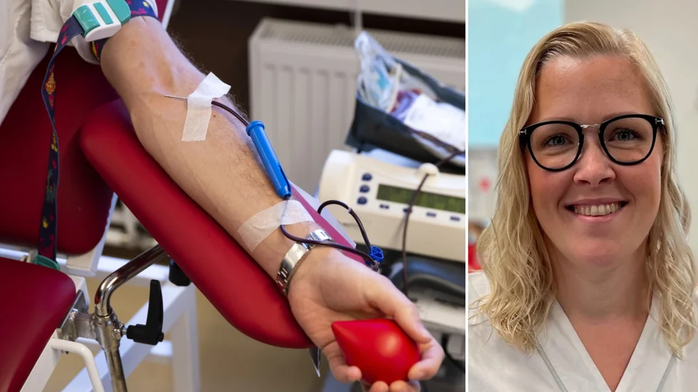 Kim Hägerström, Regionens samordnare för blodcentralen.