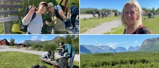 Högsäsong för fjällturismen – men totalt flygstopp i Kiruna