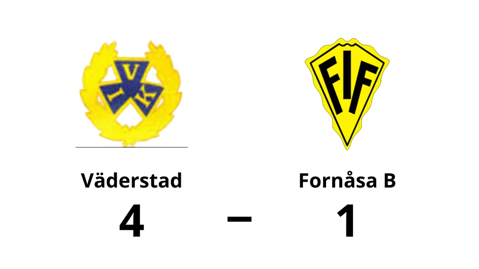 Väderstads IK vann mot Fornåsa IF B