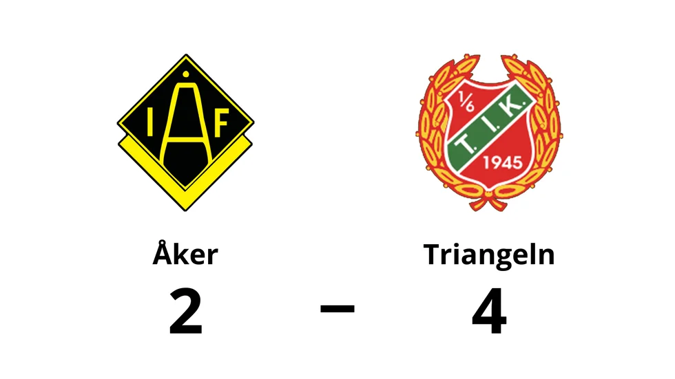 Åker förlorade mot Triangelns IK