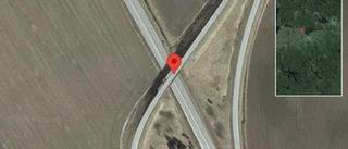 Singelolycka på väg 34