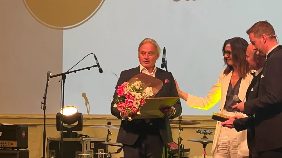 Staffan Samuelsson tilldelades priset som Årets Företagare.