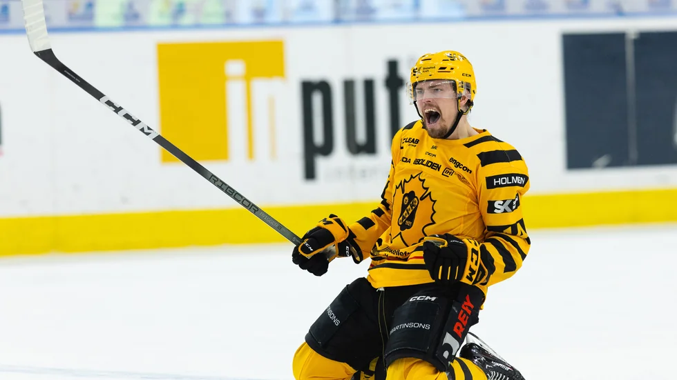 Andreas Johnson avgjorde i förlängningen i Scandinavium.