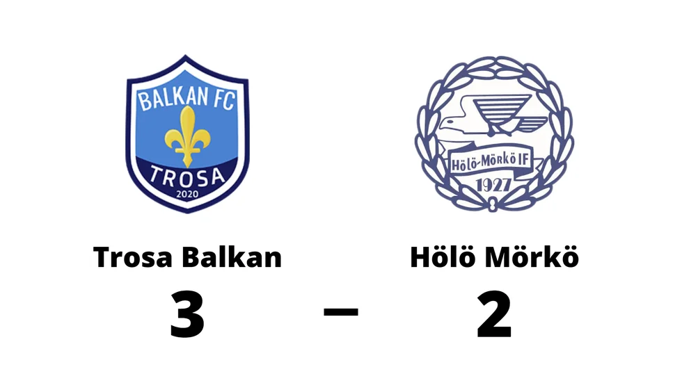 Trosa Balkan FC vann mot Hölö Mörkö IF