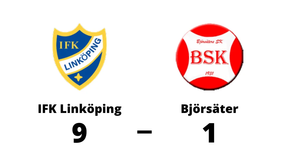 IFK Linköping FK vann mot Björsäters SK