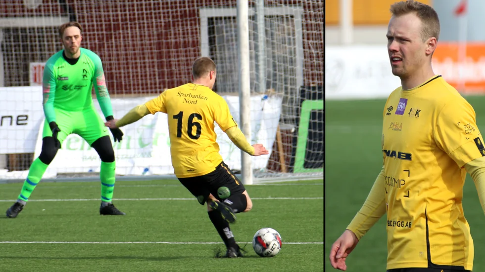 Jens Marklund har knappt tränat på försäsongen, men visar samma målkänsla som han brukar. I seriepremiären gjorde han direkt två mål för Infjärden. 