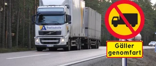Tung trafik stoppas genom centrum – efter tio års kamp