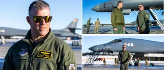 Amerikanske bombpiloten på F 21: "Sverige gör Nato bättre"