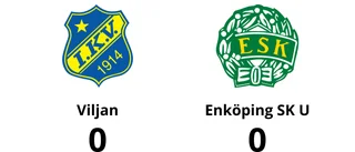 Dubbla nollor när Viljan tog emot Enköping SK U