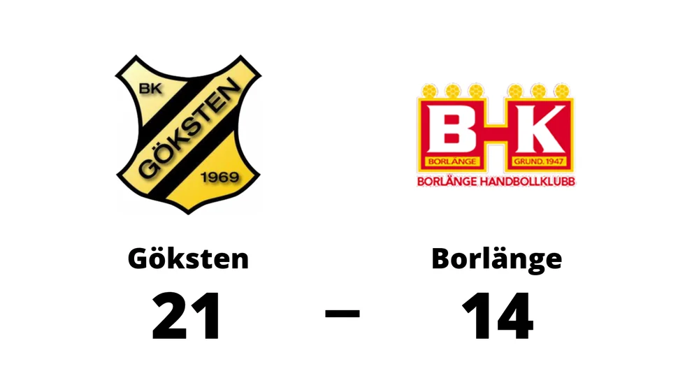Gökstens BK vann mot Borlänge HF