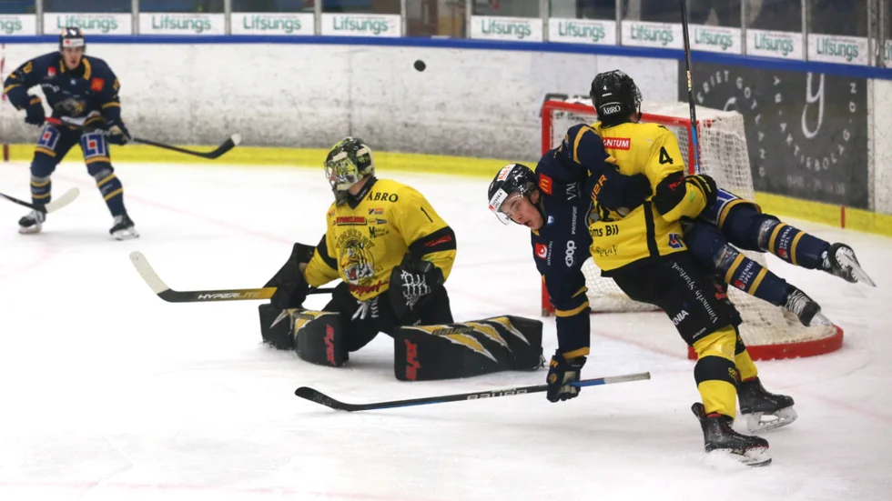 Vimmerby Hockey mötte Visby/Roma borta.