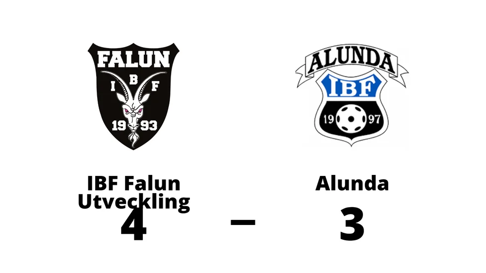 IBF Falun Utveckling vann mot Alunda IBF