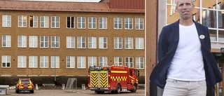 Fyrverkeripjäs på skoltoalett – rektor släckte branden