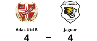 Reinhold Demo fixade kryss i 88:e minuten för Jaguar mot Adas Utd B