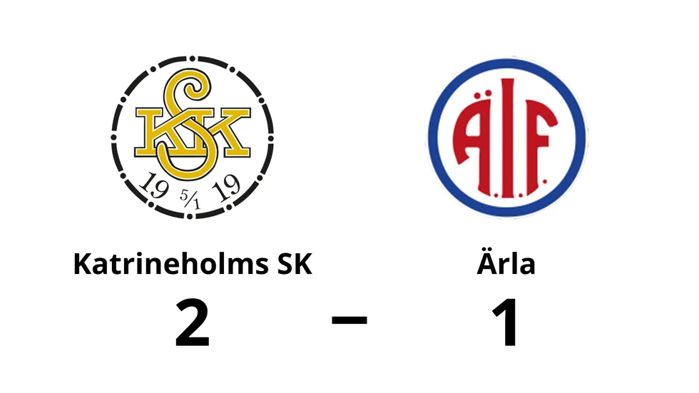 Katrineholms SK FK vann mot Ärla IF