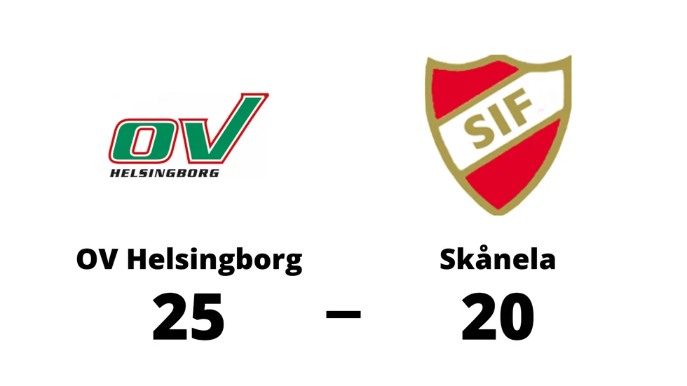 OV Helsingborg HK vann mot Skånela IF