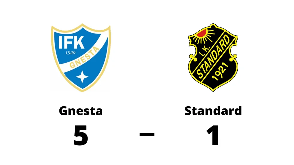 IFK Gnesta vann mot IK Standard