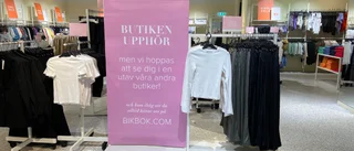 Klädbutik lämnar Tuna Park