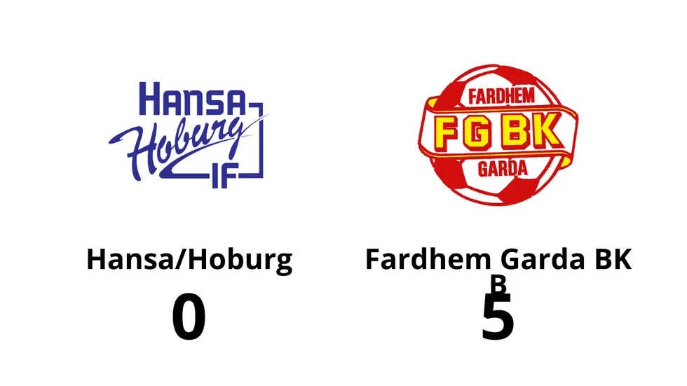 Hansa/Hoburg förlorade mot Fardhem Garda BK B