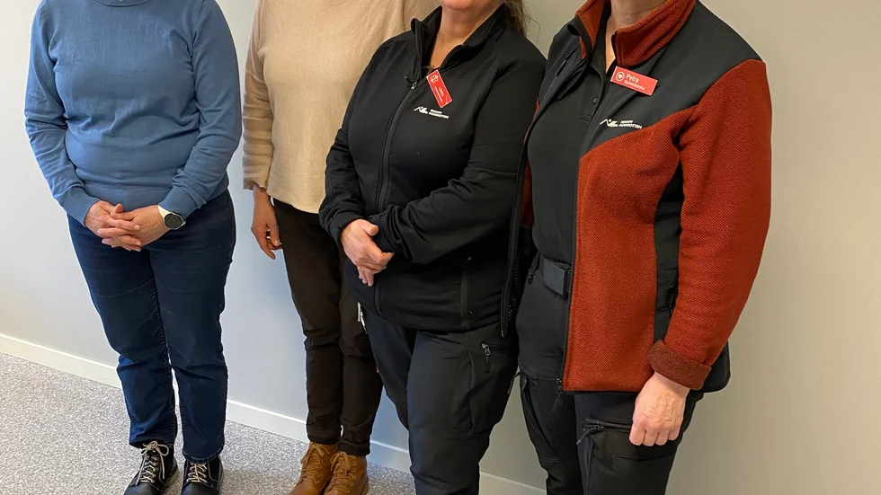 Kristina Kollin, Christina Jakobsson, Linda Hedalm, Petra Sandström.