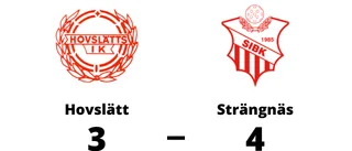 Strängnäs tog stark bortaseger mot Hovslätt i första matchen