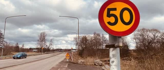 Hårt trafikerad i rusningstid – nu har hastighetsgränsen sänkts