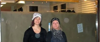 Ingen skyltning i förtid, här inte
