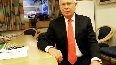 Anders Miltons uppdrag är att se över hur man kan minska antalet oönskade graviditeter och könssjukdomar. Han besökte Hjalmar Lundbohmsskolan i Kiruna på tisdagen. FOTO: Alexander Linder