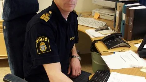 Lars Öberg konstaterar att helger-na förflutit ovanligt lugnt i östra Norrbotten. FOTO: ANDERS THELIN