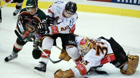 Luleå, med Mattias Modig och Pierre Johnsson i spetsen gjorde en bra match mot Frölunda.
