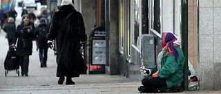 Synen på tiggare delar Linköping