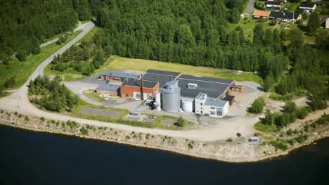 Biogasanläggningen i Boden.Foto: magnus pehrsson
