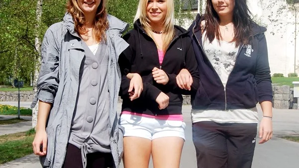 Mariana Männistö, Kristina Lindström och Johanna Andreassen.
Foto: Lena Leffler