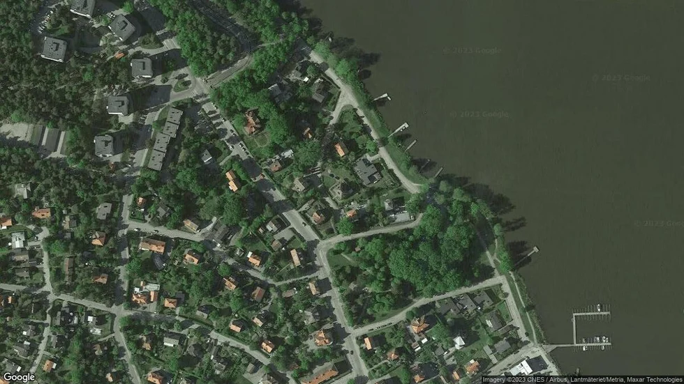 Området kring Fänriksstigen 4