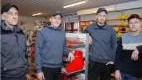 Stig Lehmivaara driver företaget tillsammans med sönerna Jan och Pär medan Börje Lehmivaara (t h) arbetar i butiken. FOTO: K-L SUNDQVIST FOTO: K-L Sundqvist