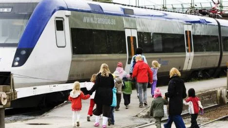 Dagsnabbtåget Norrskenan Luleå-Umeå återuppstår efter drygt ett år. FOTO: Bengt-Åke Persson