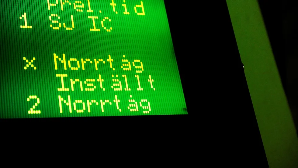 Norrtåg ställer flera in avgångar. Igen.