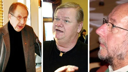 Sixten Eriksson (S), ville inte höja skatten. ”Vi måste ha is i magen, det vänder snart.” FOTO: Marie Ridderström
