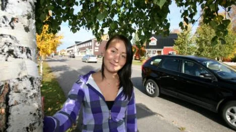 Moa Wennberg, förstagångsväljare i Överkalix.