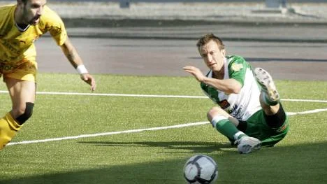 Res på dig, Devic - du är ju hela Bodens hjälte. Ytterbacken kvitterade mot Forward med bara minuter kvar att spela.