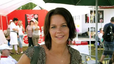 Veronica Palm, 37-årig riksdagsledamot från Stockholm, är mycket kritisk till hur den borgerliga regeringen satt 550 dagar som en absolut gräns i sjukförsäkringen och beskriver den som "stupstocken".                                                                                                                                                                                                Foto: JAN BERGSTEN