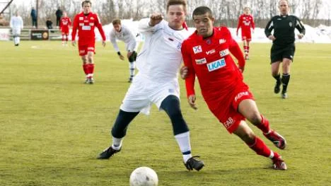Diego Valviesse tvingades kliva av skadad.