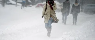 Snöandet fortsätter i länet