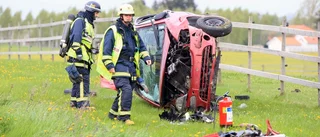19-åring till sjukhus efter olycka