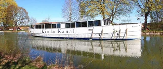 Kind tog en tur på kanalen