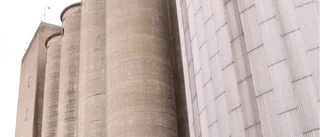 Silo kan fyllas med - graffiti