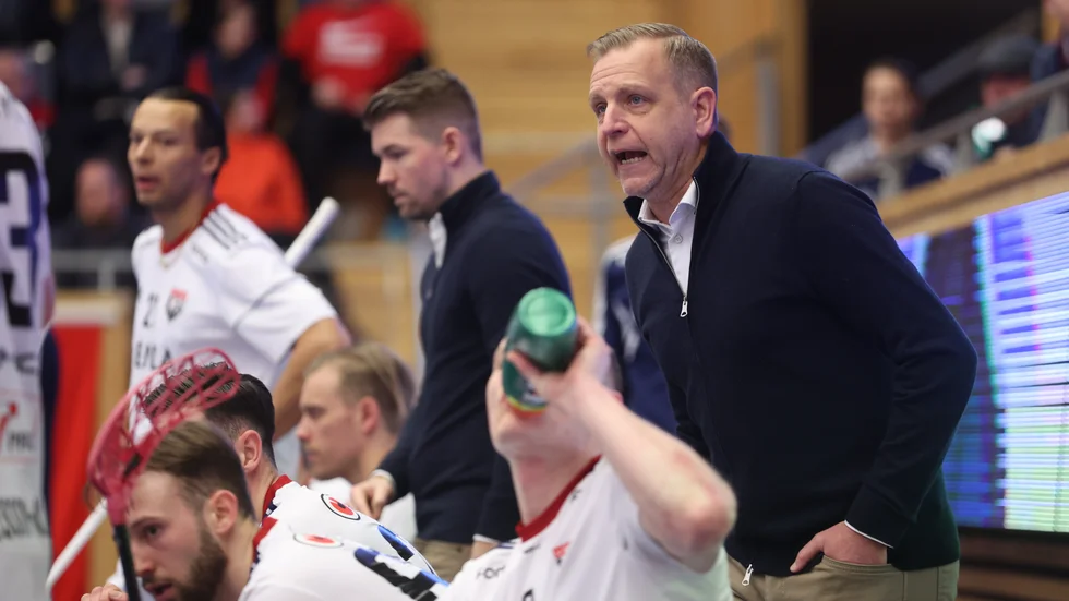 Johan Schönbeck och hans Växjö är hindret Storvreta måste ta sig förbi om de vill nå SM-finalen nästa lördag.