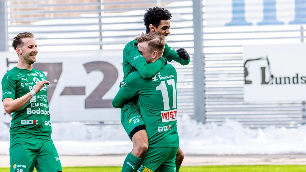 Bodens BK fick en drömstart på säsongen när laget vann klart mot gästande Hammarby TFF i seriepremiären. 
