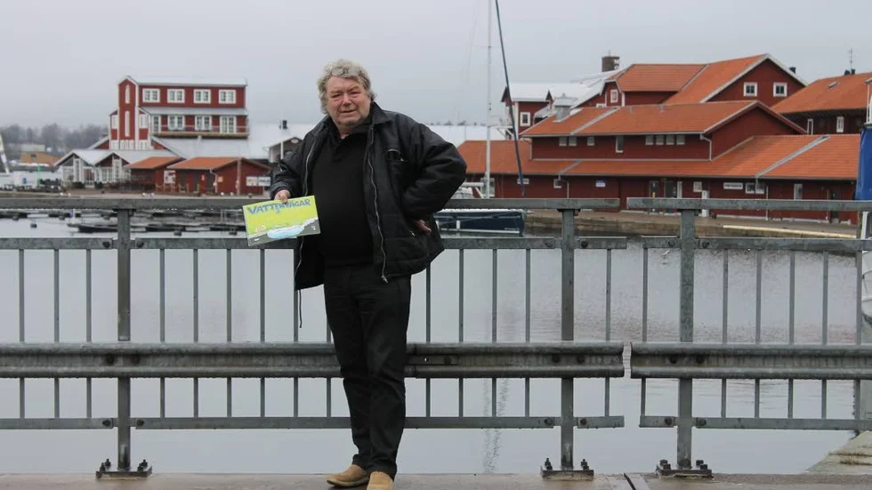 Barnbok. "Fiskvägar i sagoriket Östergötland" heter Roland Arvidssons nya bok om professor Gullström.